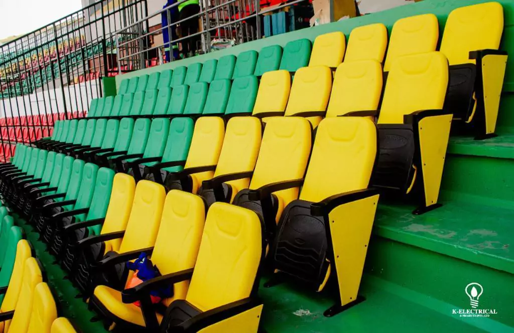 Weatherproof seating solutions for outdoor stadiums Image